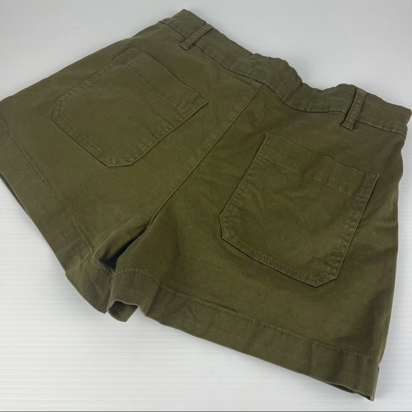 Cotton On Khaki Cotton Pocket Shorts - Size 8 - Picture 4 of 8